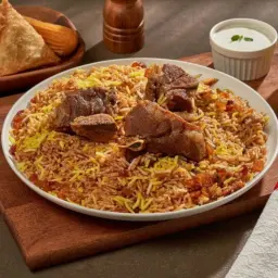أرز باللحم مع التبع